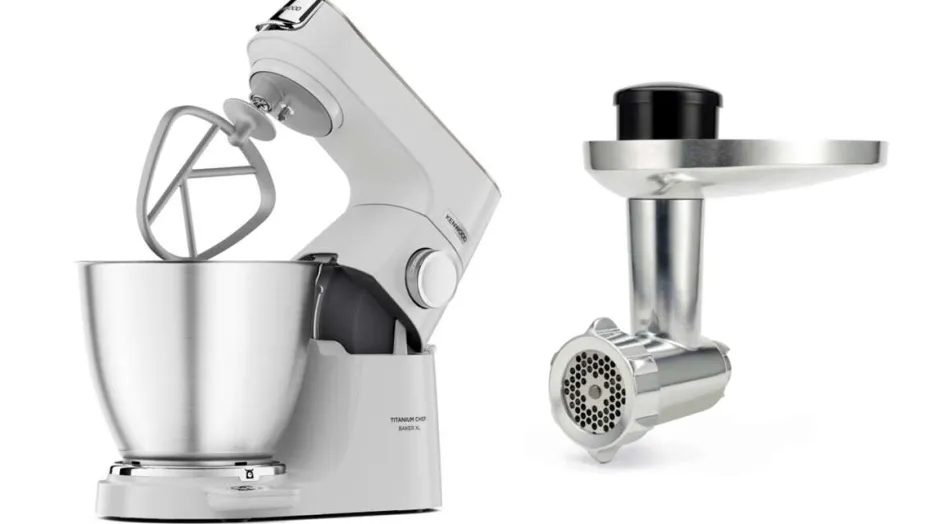 Kenwood KVL65.001WH kjøkkenmaskin med kjøttkvern