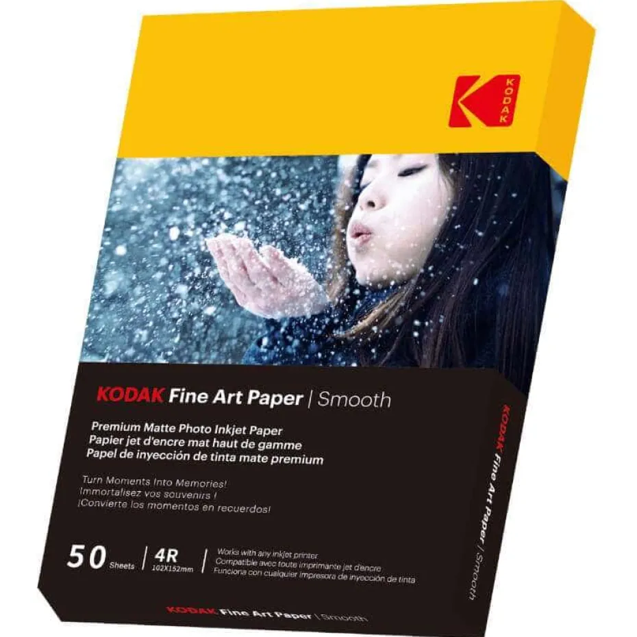 Kodak Fine Art Matt Glatt Fotopapir