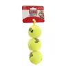 Kong Tennisball Gul 3pk M