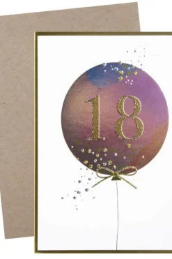 Kort 18 år Ballong