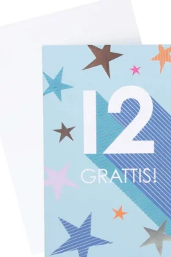 Kort 12 år Grattis!