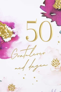 Kort 50 år Gratulerer med dagen