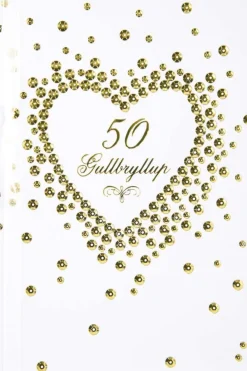 Kort 50 år Gullbryllup