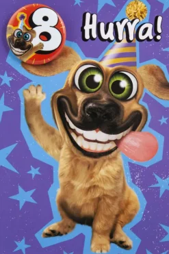 Kort 8 år Hurra!