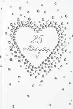 Kort 25 år Sølvbryllup