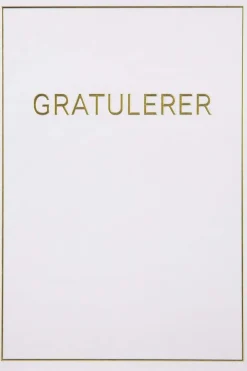 Kort Gratulerer