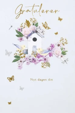 Kort Gratulerer - nyt dagen din