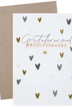 Kort Gratulerer med bryllupsdagen