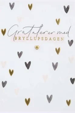 Kort Gratulerer med bryllupsdagen