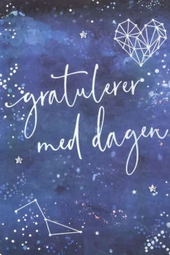 Kort Gratulerer med dagen