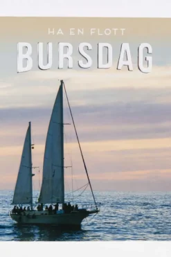 Kort Ha en flott bursdag