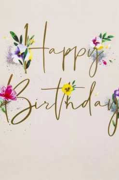 Kort Happy Birthday