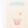 Kort Hurra! Cupcake