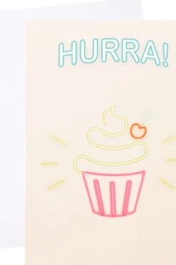Kort Hurra! Cupcake