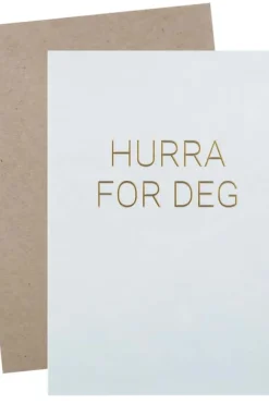 Kort Hurra for deg