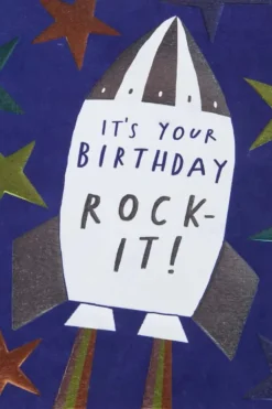 Kort It`s your birthday - Rock it!