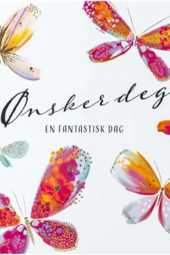 Kort Ønsker deg en fantastisk dag