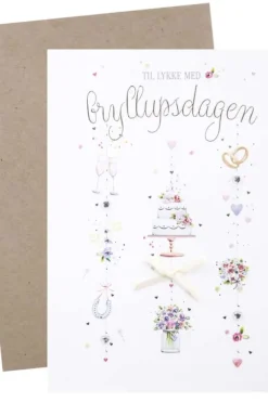 Kort Til lykke med bryllupsdagen
