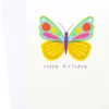 Kort Sommerfugl Happy Birthday