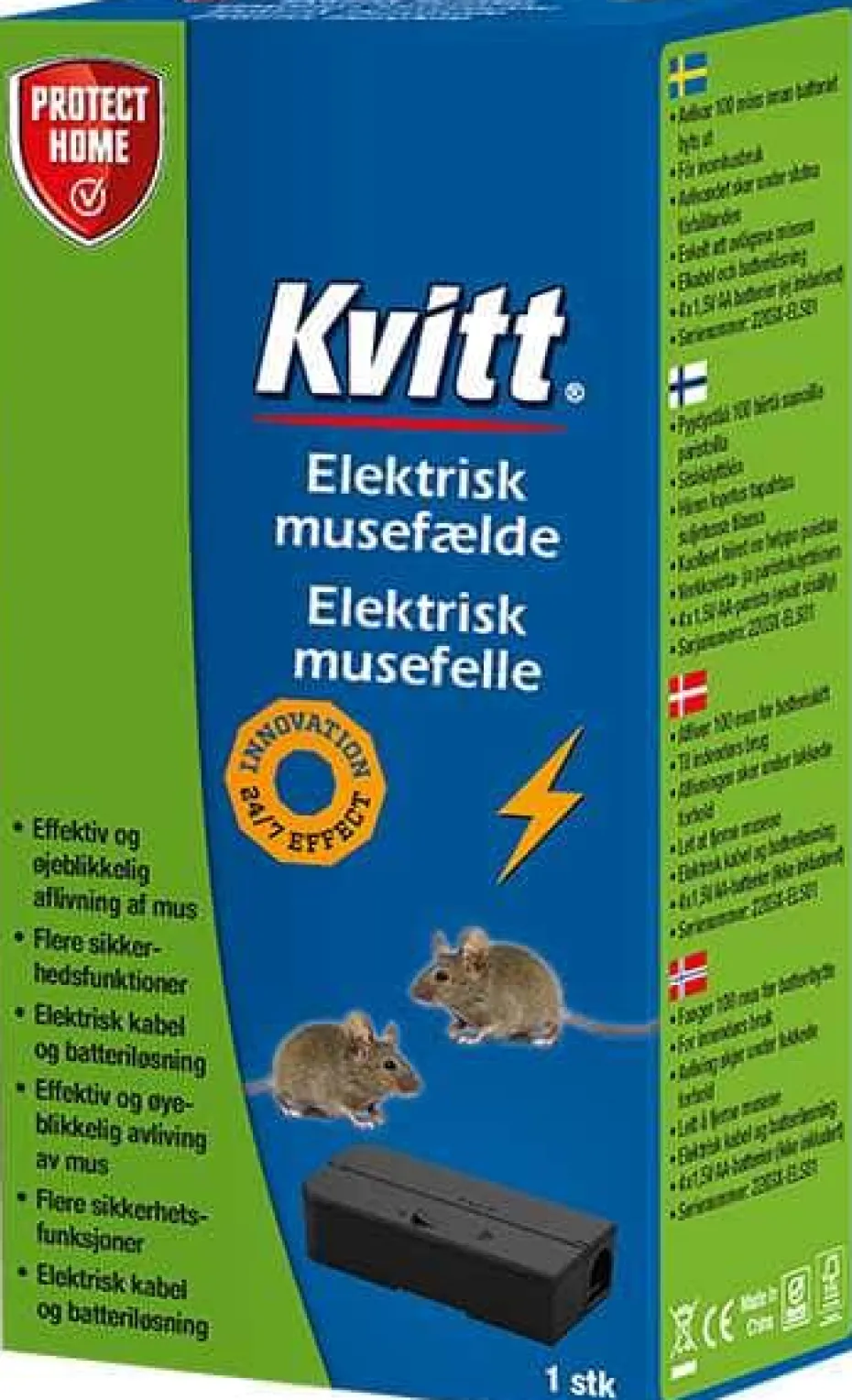 Kvitt Elektrisk musefelle