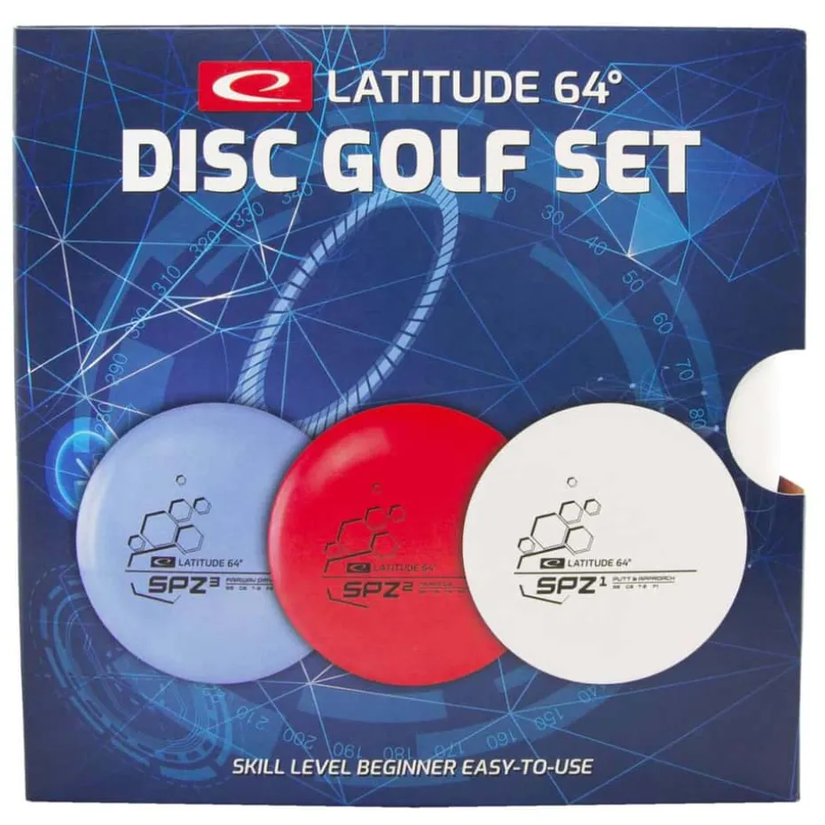 Latitude 64°° SPZ disc golf sett