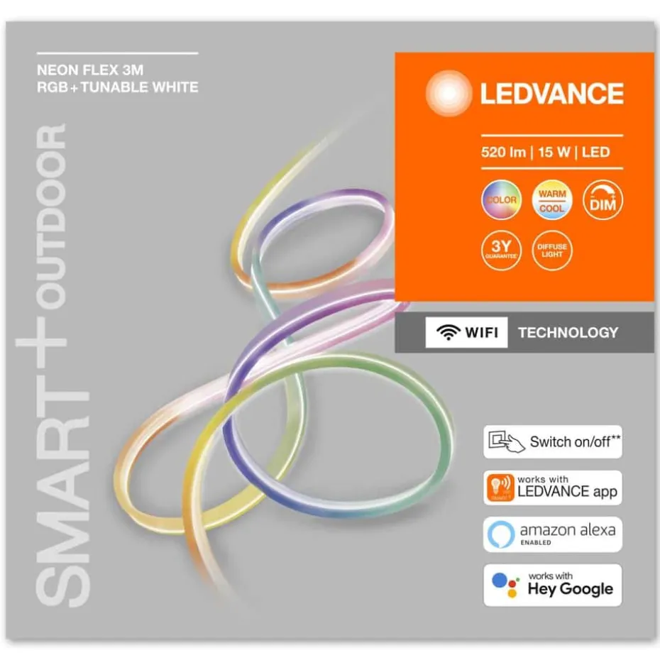 LEDVANCE SMART+ NEON LYSLIST RGB 3M