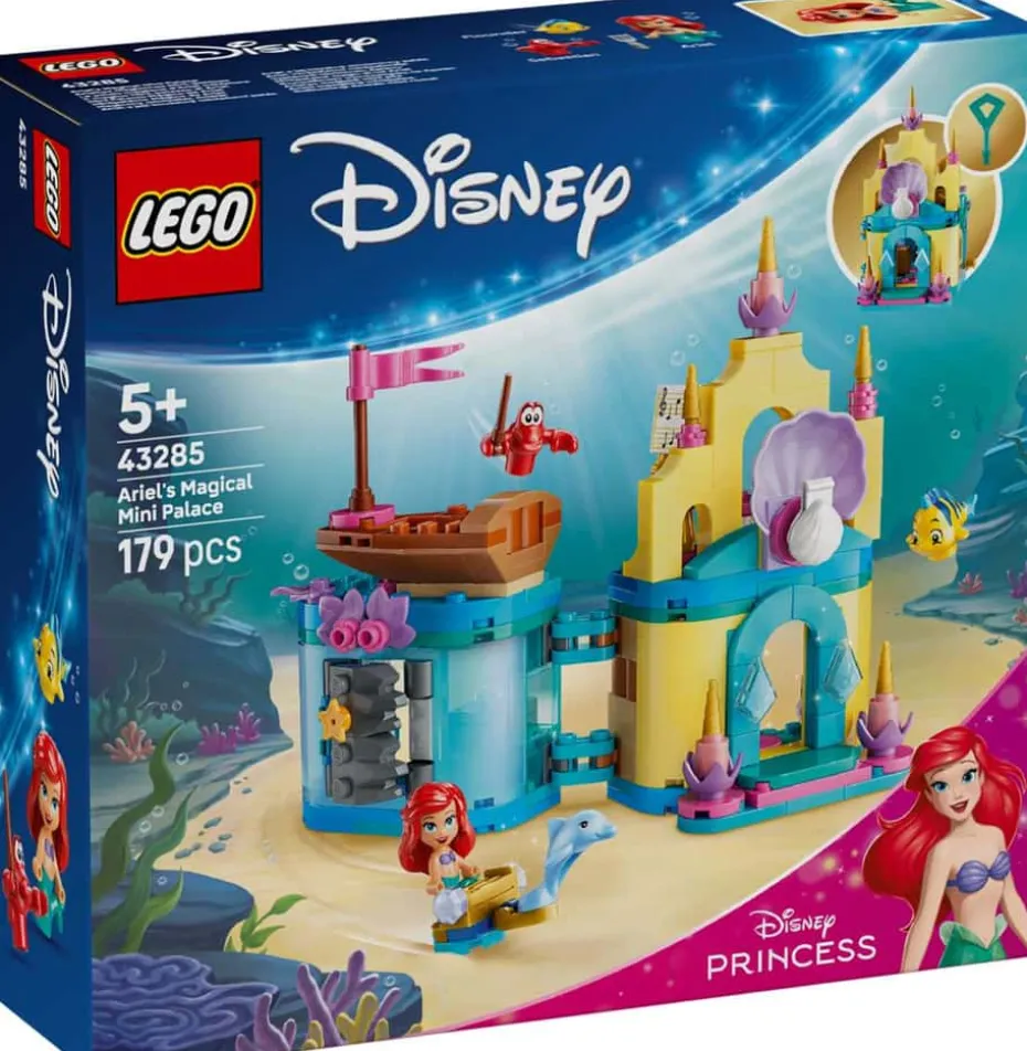 LEGO® ǀ Disney Princess Ariels magiske minipalass 43285