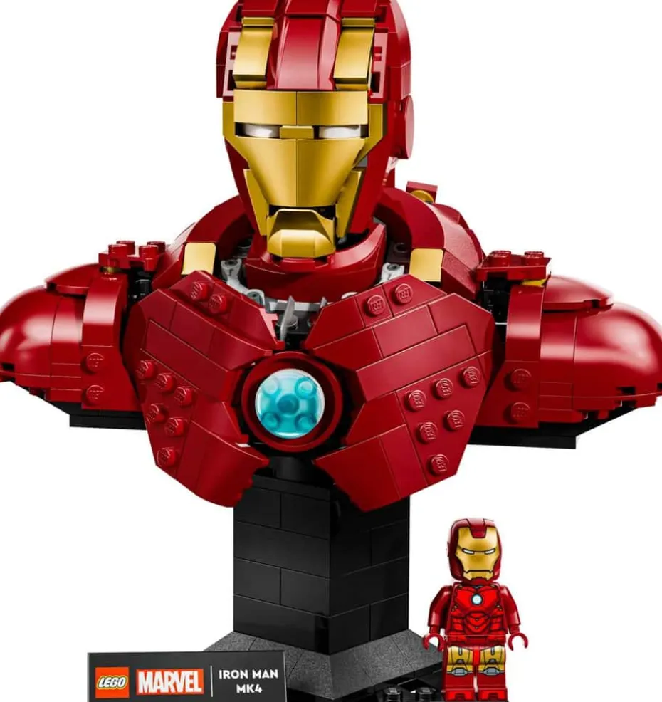 LEGO® ǀ Marvel Byste av Iron Man MK4 76327