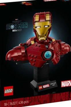 LEGO® ǀ Marvel Byste av Iron Man MK4 76327