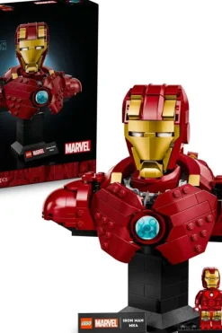 LEGO® ǀ Marvel Byste av Iron Man MK4 76327
