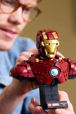 LEGO® ǀ Marvel Byste av Iron Man MK4 76327