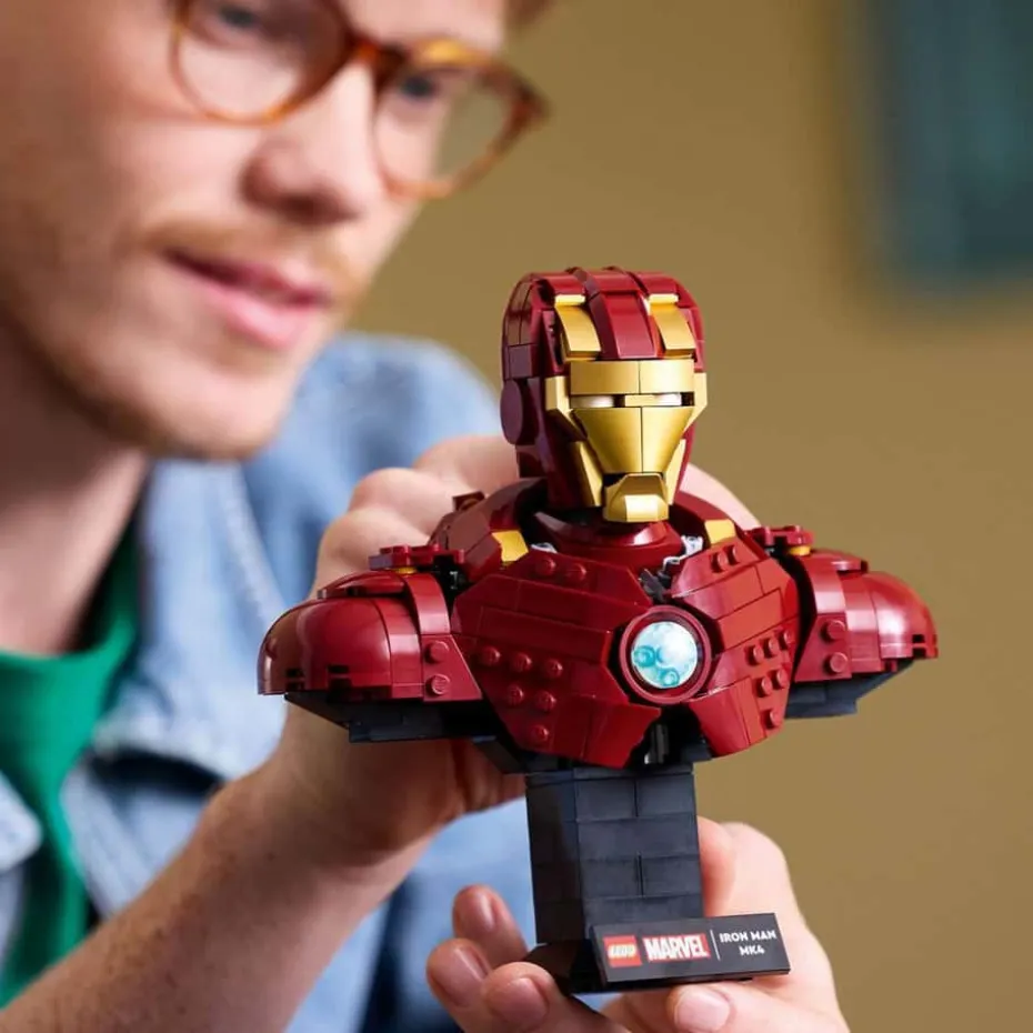 LEGO® ǀ Marvel Byste av Iron Man MK4 76327