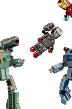 LEGO® ǀ Marvel Iron Man og War Machine mot Hammer-droner 76320
