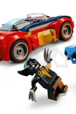 LEGO® ǀ Marvel Spider-Man i bil mot venomifisert Wolverine 76336