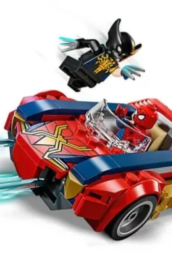 LEGO® ǀ Marvel Spider-Man i bil mot venomifisert Wolverine 76336