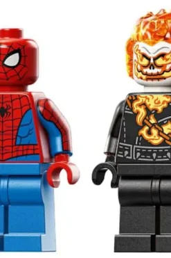 LEGO® ǀ Marvel Spider-Man mot Ghost Rider på motorsykkel 76335