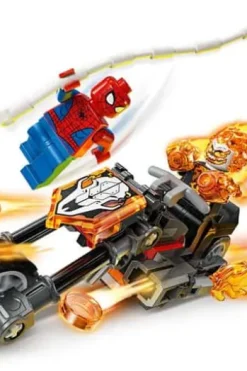 LEGO® ǀ Marvel Spider-Man mot Ghost Rider på motorsykkel 76335
