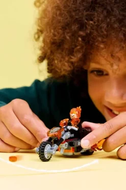 LEGO® ǀ Marvel Spider-Man mot Ghost Rider på motorsykkel 76335
