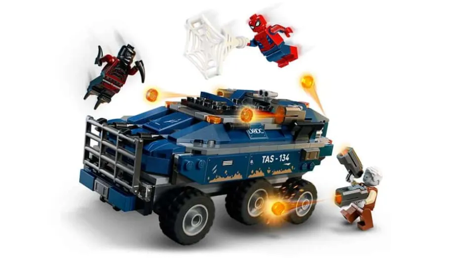 LEGO® ǀ Marvel Spider-Man og fangetransporten 76349
