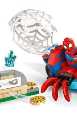 LEGO® ǀ Marvel Spidey og hans fantastiske venner Spidey på motorsykkel mot Rhino 11206
