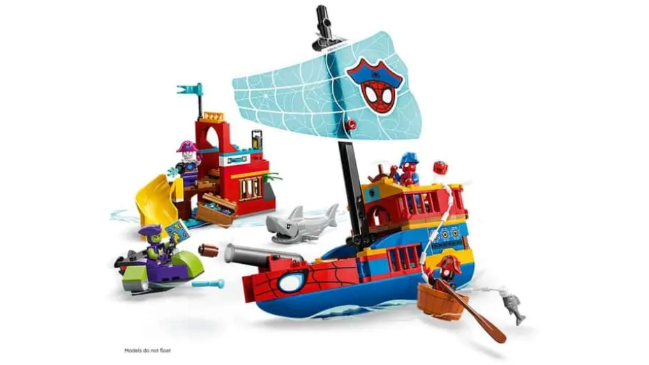 LEGO® ǀ Marvel Spidey og hans fantastiske venner Team Spideys sjørøverskute 11208