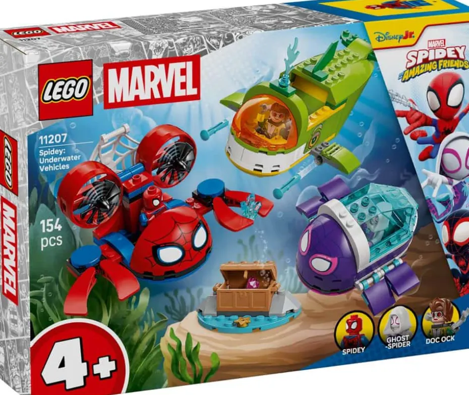 LEGO® ǀ Marvel Spidey og hans fantastiske venner Spidey: undervannsfartøy 11207