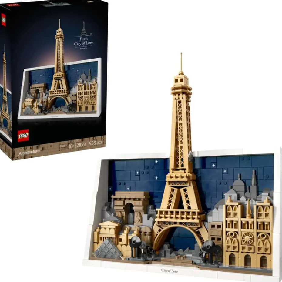 LEGO® Architecture Paris – romantikkens by 21064