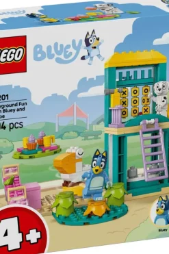 LEGO® Bluey: Moro på lekeplassen med Bluey og Chloe 11201
