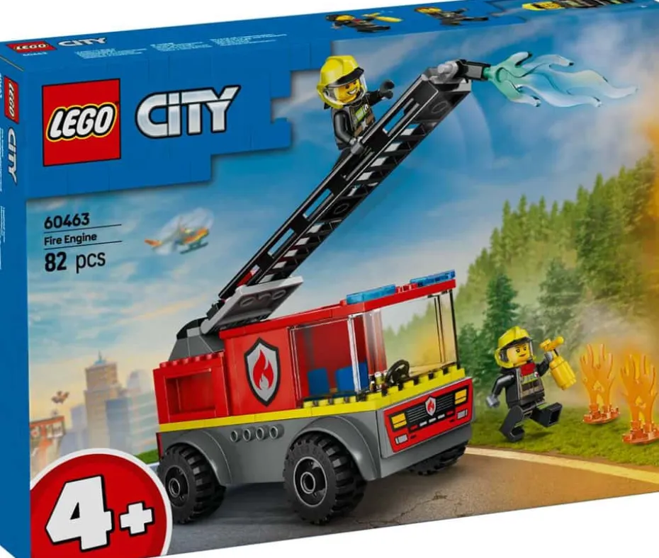 LEGO® City Brannbil med stige 60463