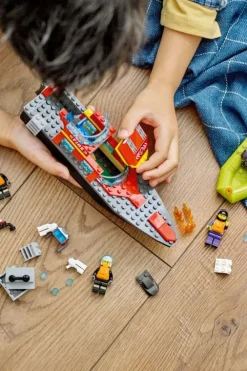 LEGO® City Brannvesenets redningsbåt 60373