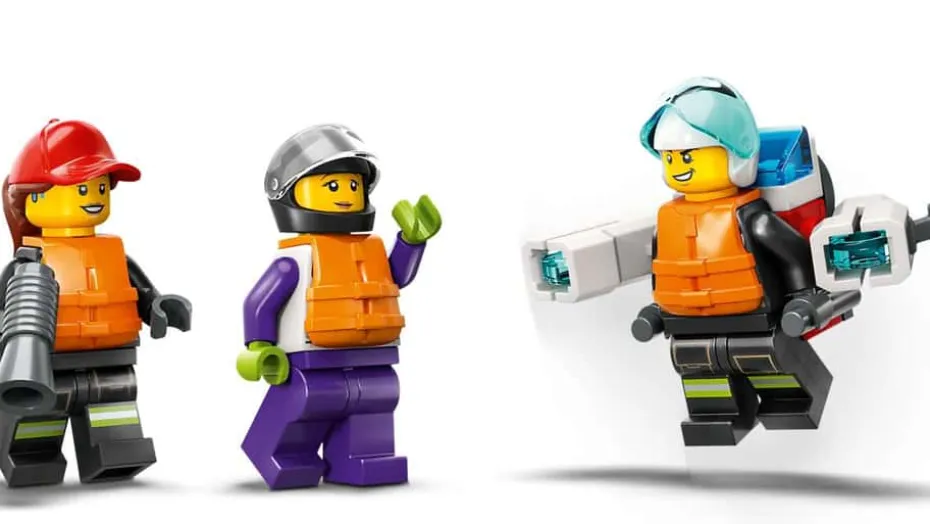 LEGO® City Brannvesenets redningsbåt 60373