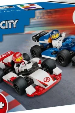 LEGO® City F1® Williams Racing og Haas F1® racerbiler 60464