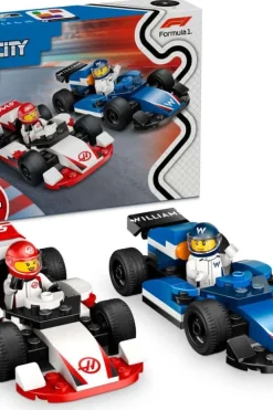 LEGO® City F1® Williams Racing og Haas F1® racerbiler 60464
