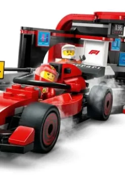 LEGO® City F1®-depotstopp og -team med Ferrari-bil 60443